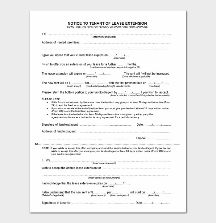 Lease Renewal Templates 6