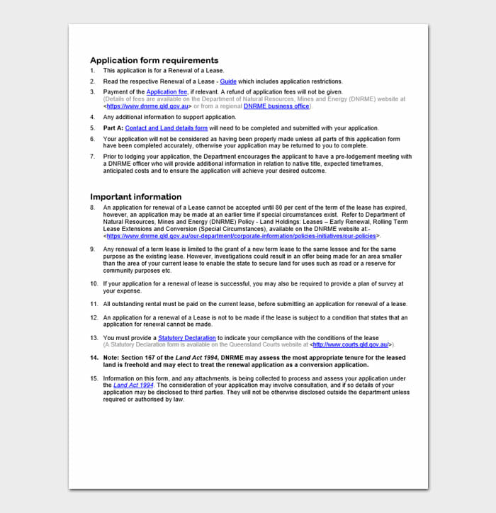 Lease Renewal Forms 2