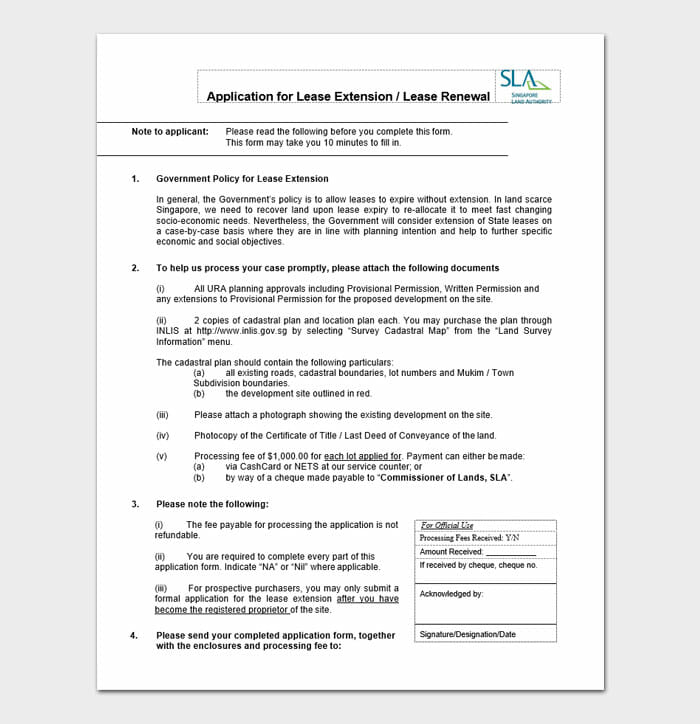 Commercial Lease Renewal Letters 1