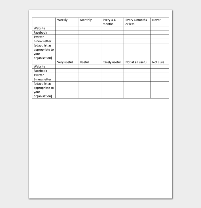 24 Free Likert Scale Templates And Examples Word Pdf Images and