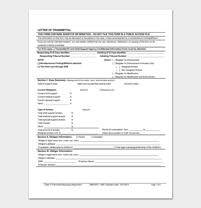 Transmittal Letter #11