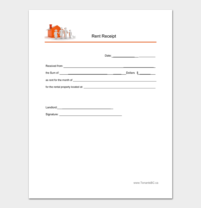 Rent Receipt Template #05