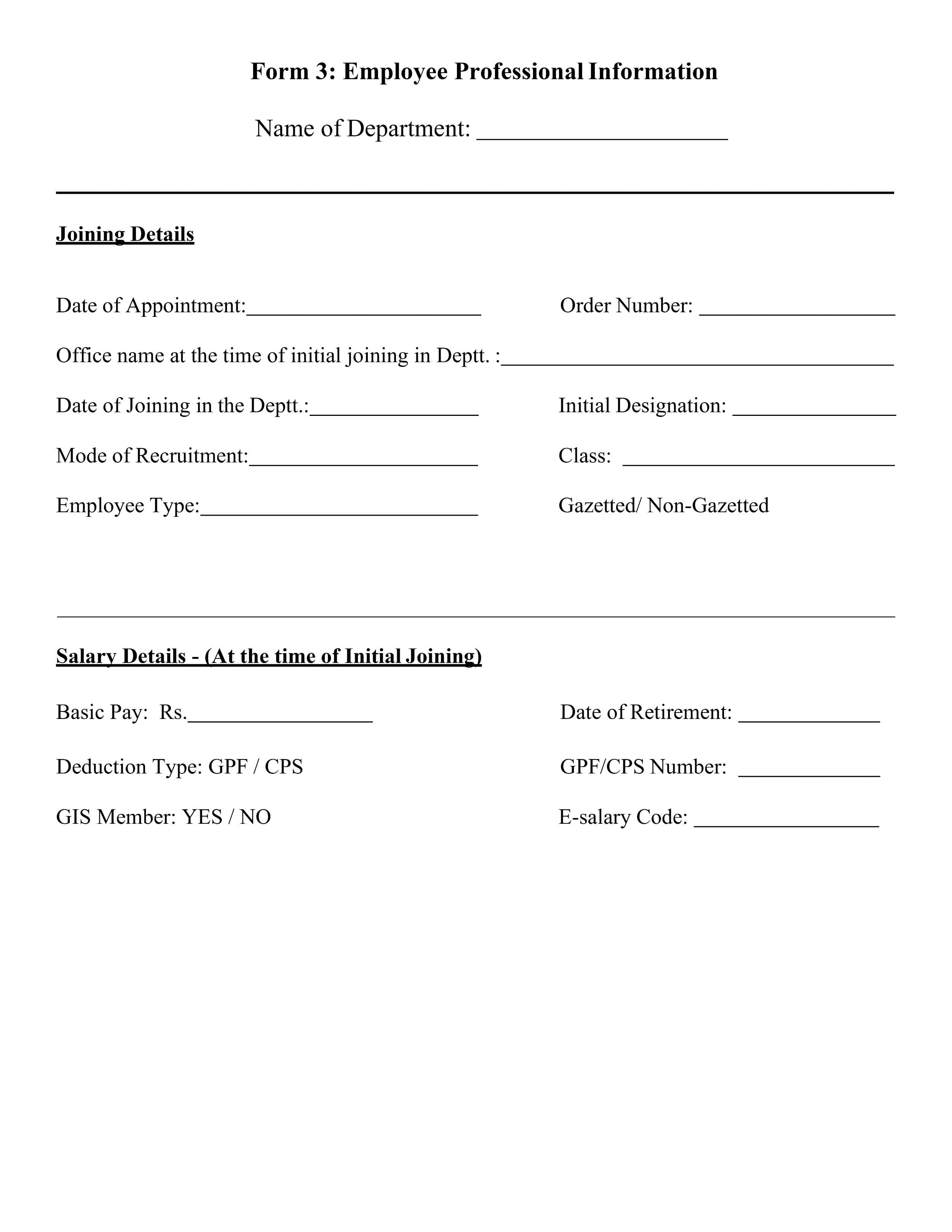 Employee Information Form 05 - Word - Page 03